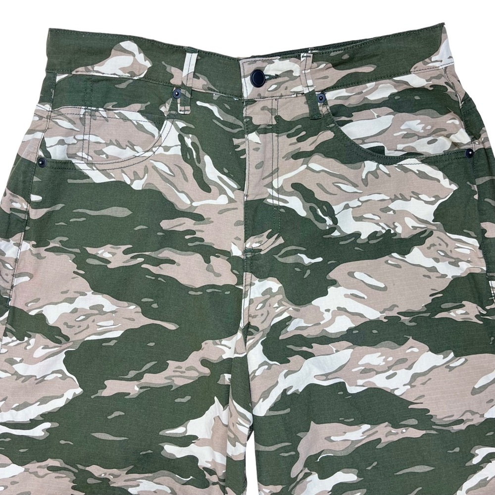 Good American Women’s Size 8 | 29‎ Camo Slouched Ankle Pants Drawstring - Picture 3 of 9